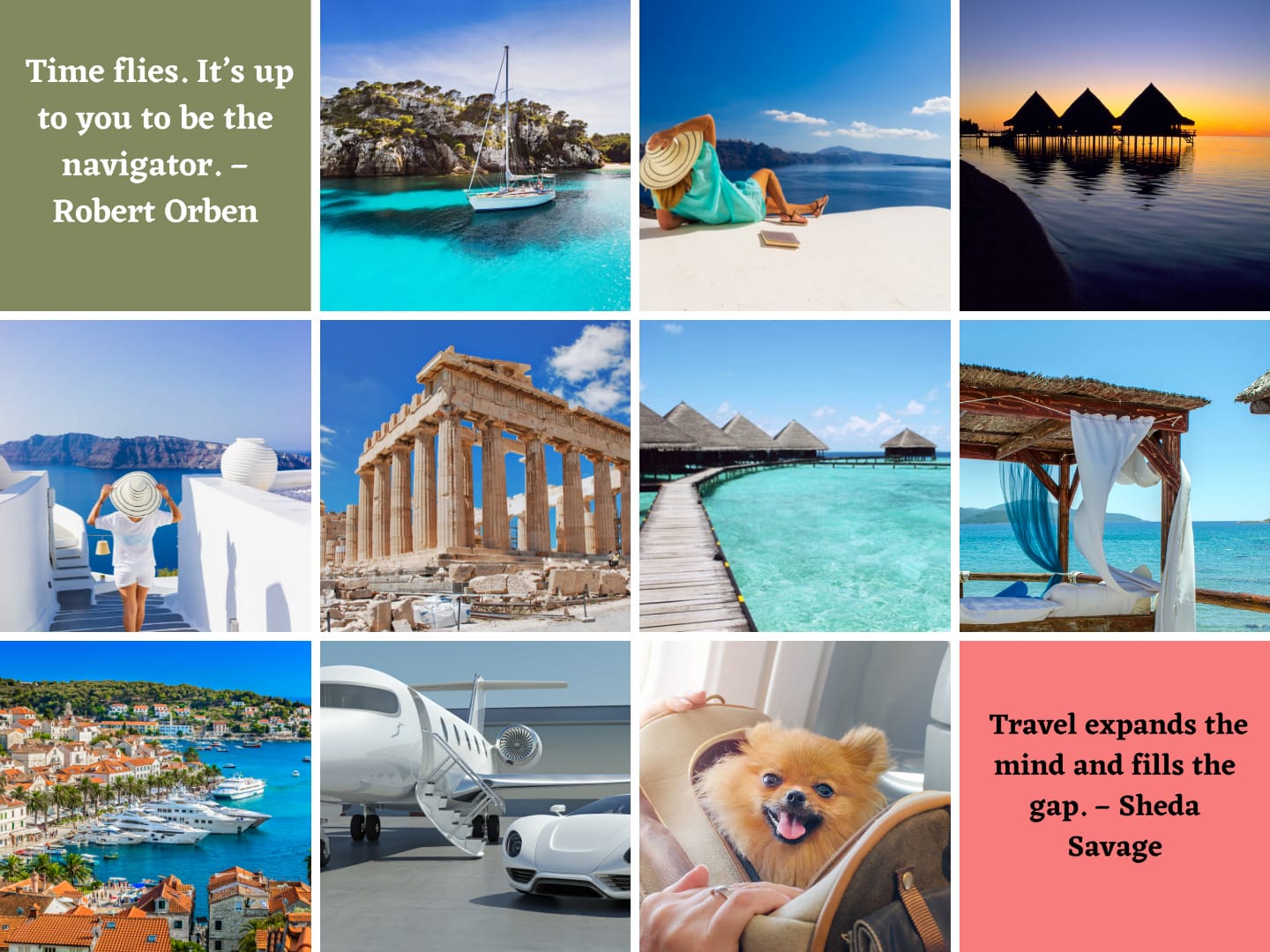 Luxury Travel Social Media Posts
