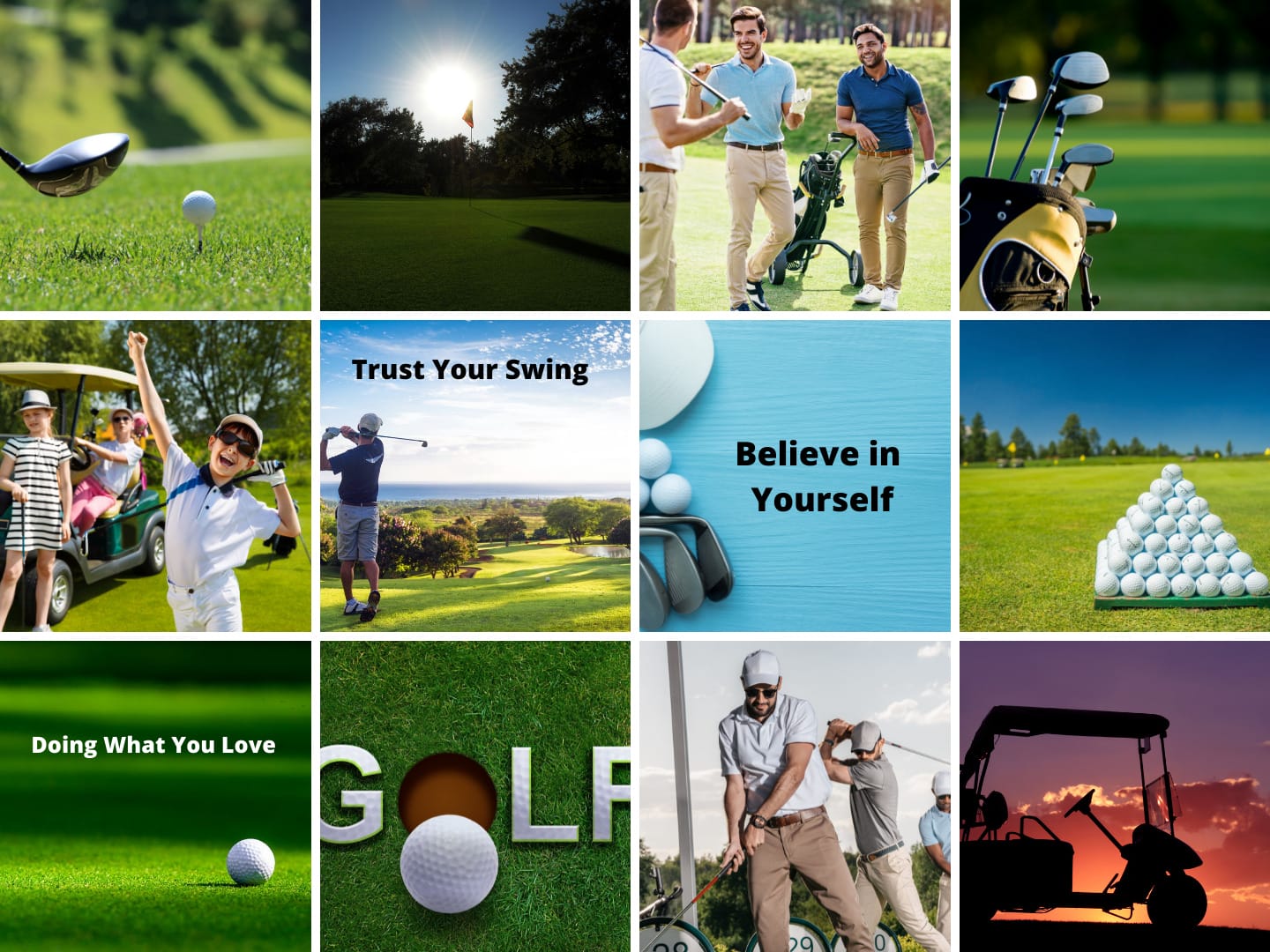 Golf Social Media Posts